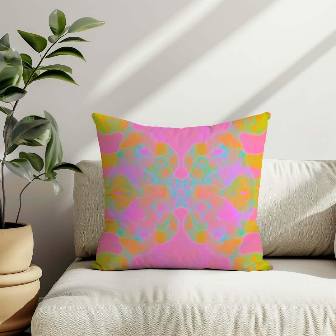 Double the Fun Premium Colorful Pillow