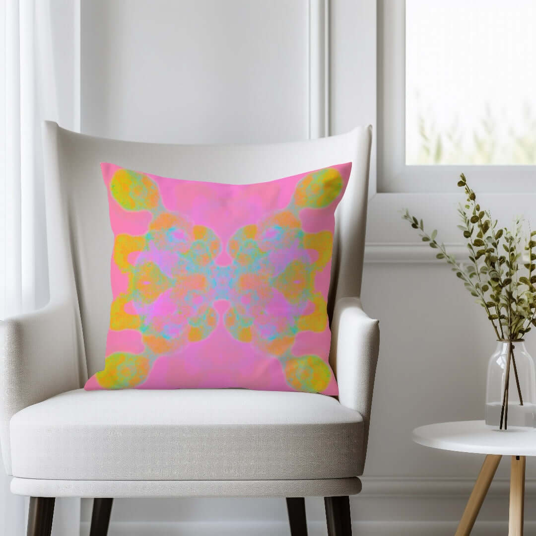 Double the Fun Premium Colorful Pillow