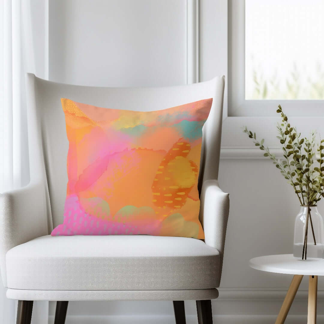 Desert Delight Premium Colorful Pillow