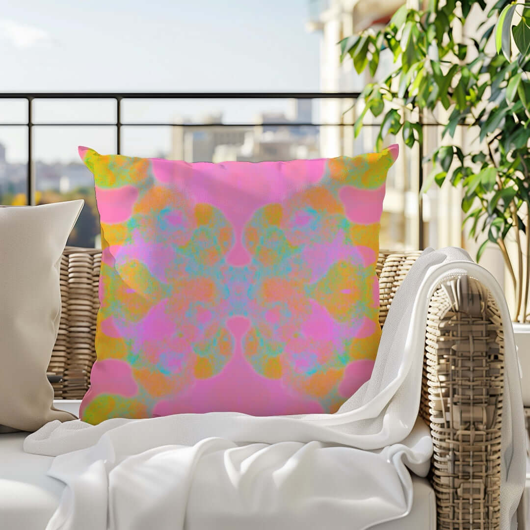 Double the Fun Premium Colorful Pillow