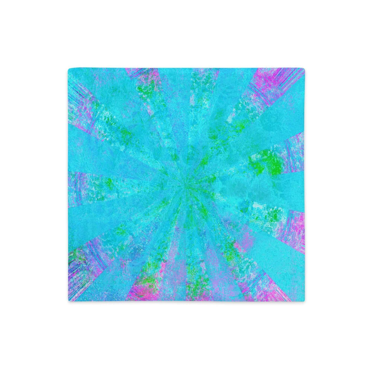 Blue Stingray Premium Colorful Pillow Cover