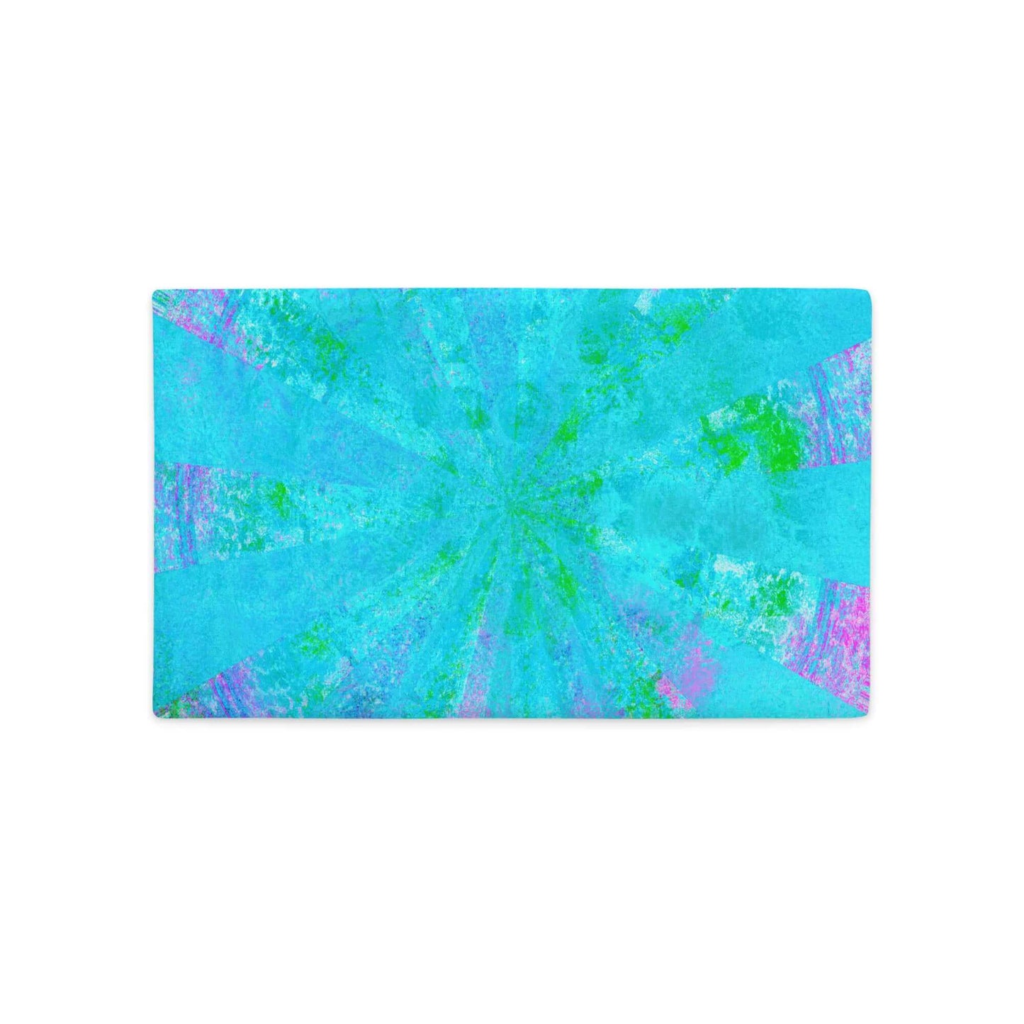 Blue Stingray Premium Colorful Pillow Cover