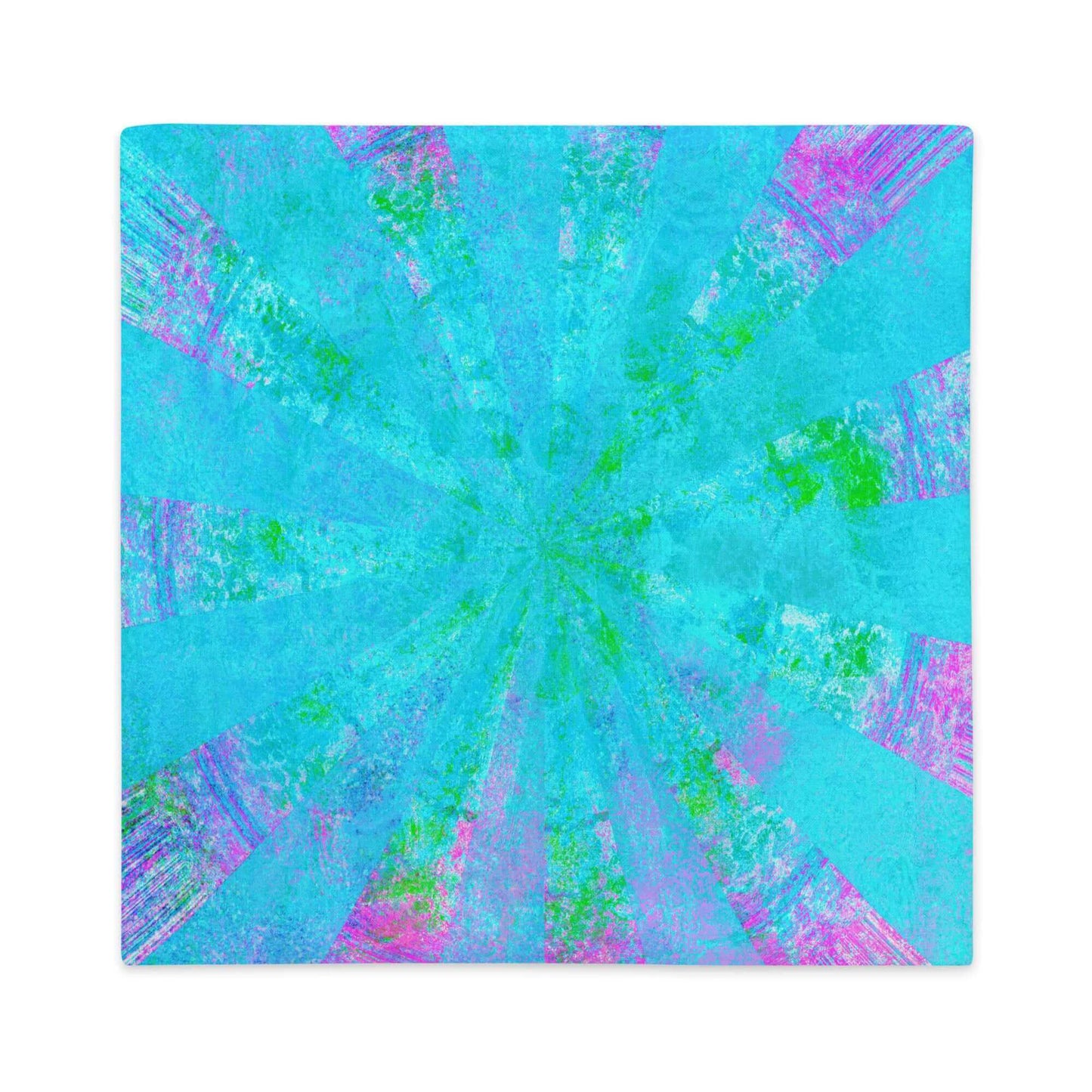 Blue Stingray Premium Colorful Pillow Cover