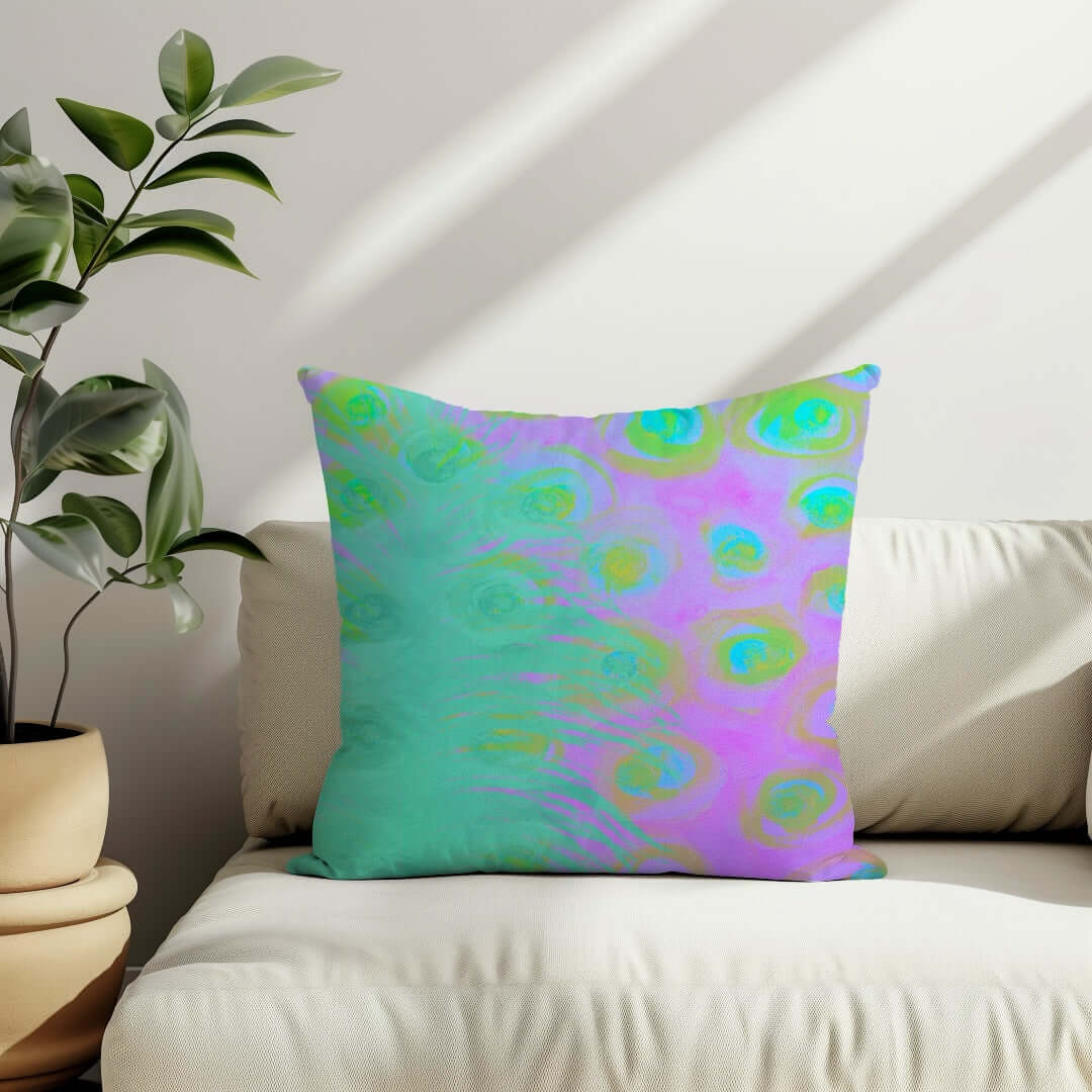 Mint Julep Premium Colorful Pillow