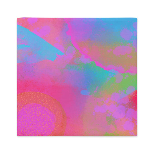Between Worlds Premium Colorful Pillow Cover